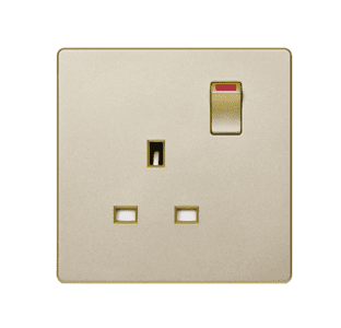 MK Aria 雅緻 插座 太空金